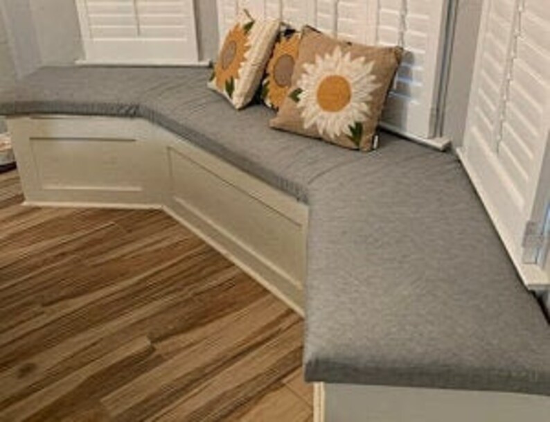 2 Custom Cushion Window Seat Cushion Bench Seat Etsy