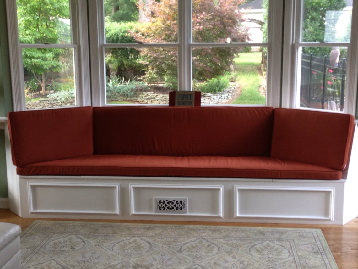 Custom Bay Window Seat Cushion Trapezoid Cushion with Etsy