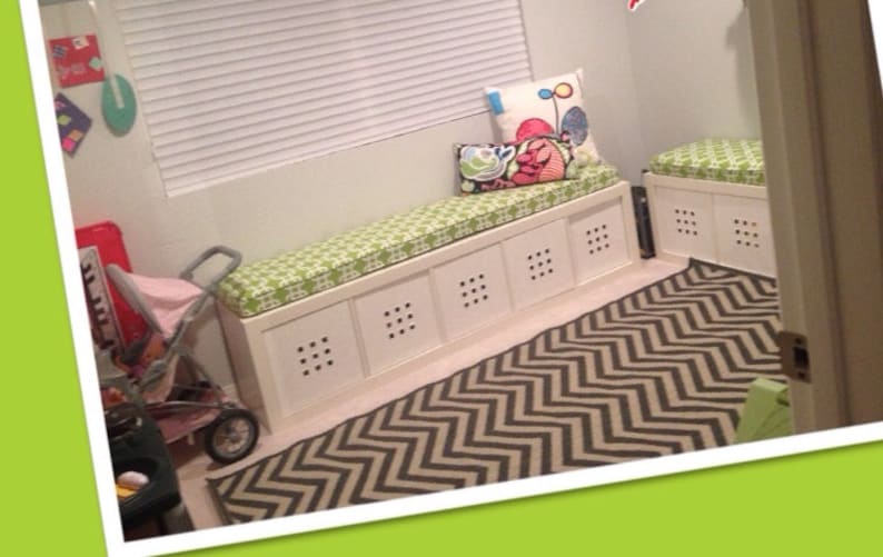 Custom Bench Cushion Ikea Kallax Cushion Window Seat Etsy Canada