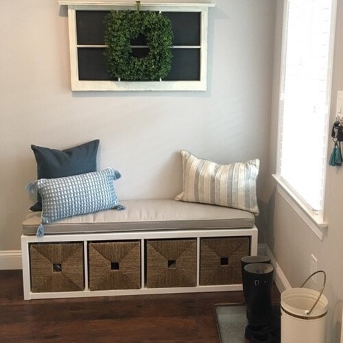 Ikea KALLAX Bench Cushion Custom Cushion Window Seat Etsy