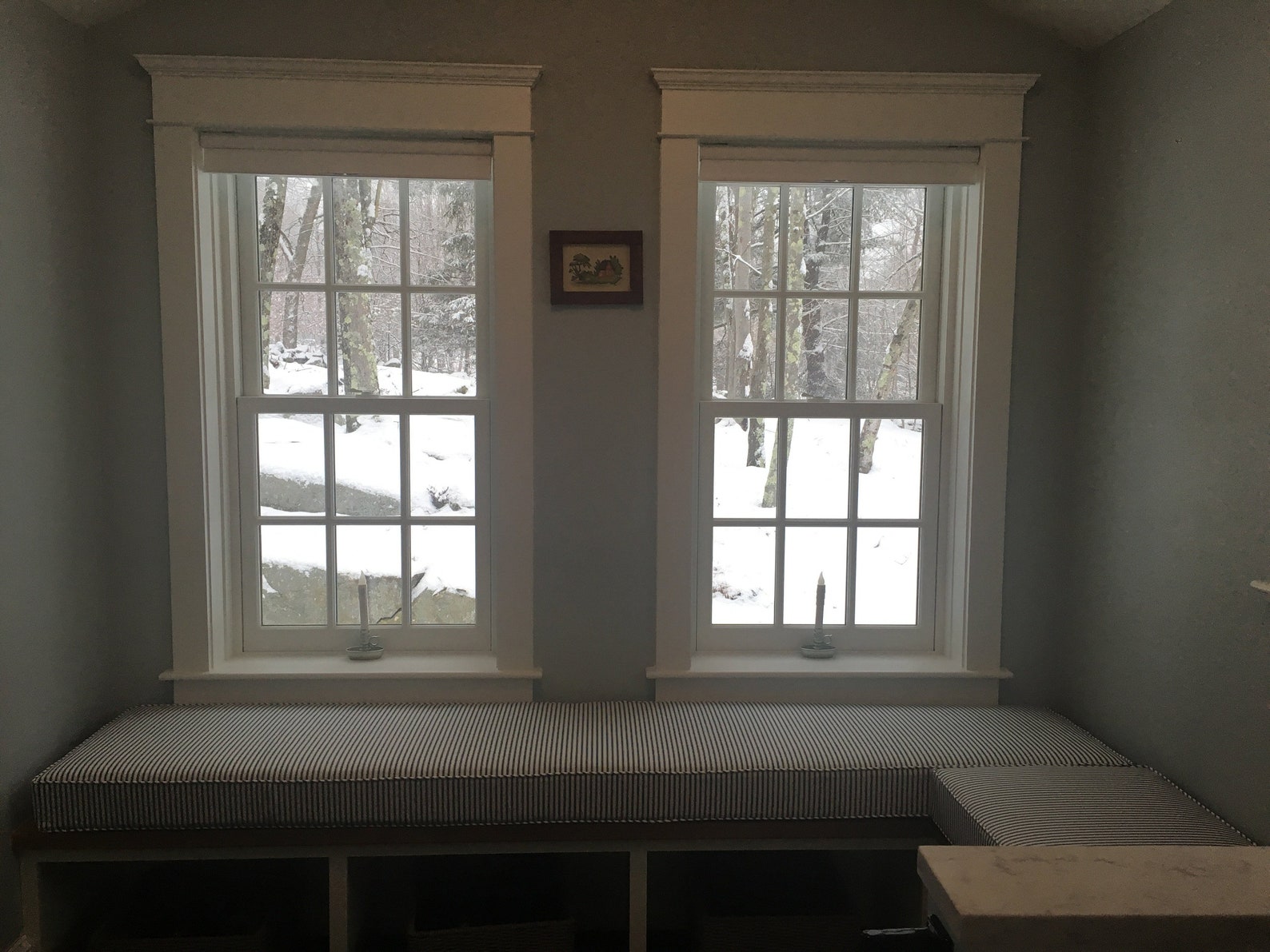 Custom Banquette Cushion With Cording Window Seat Cushion Etsy