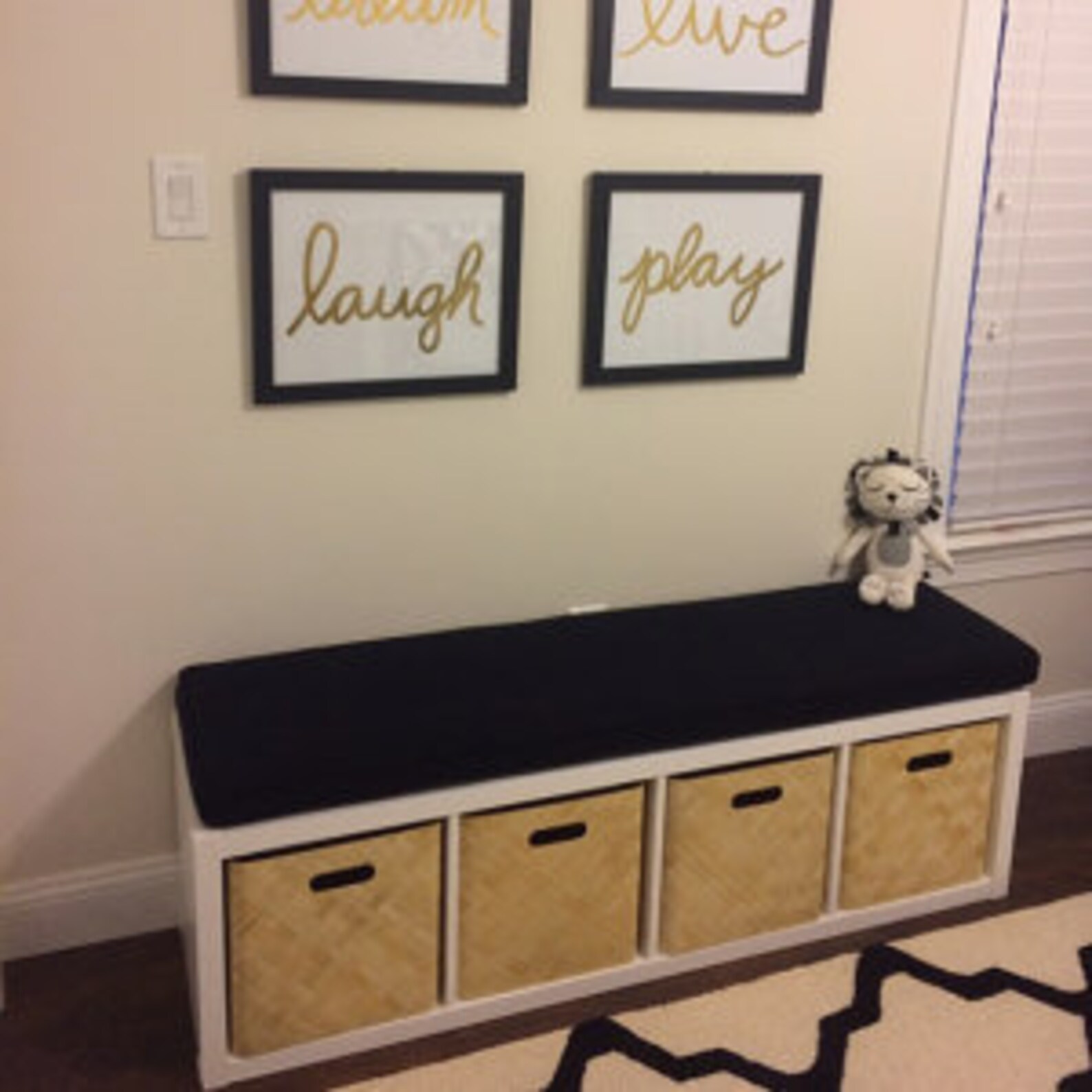 Ikea KALLAX Bench Cushion Custom Cushion Window Seat Etsy