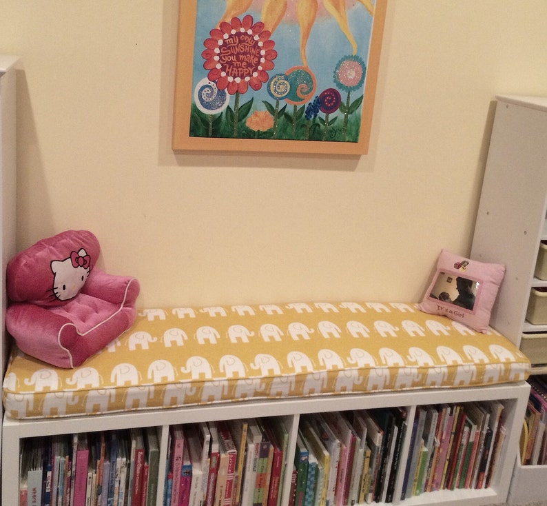 Ikea KALLAX Custom Cushion Playroom Nursery Organization