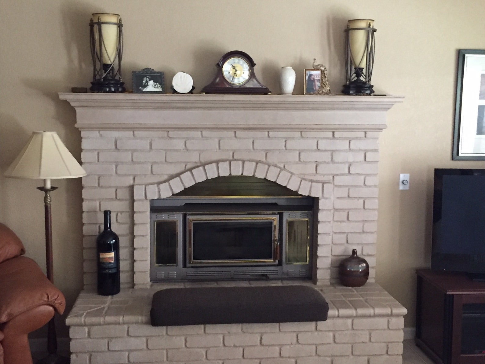 Fireplace Hearth Seat Cushion Hearth Seat Fireplace Cushion Custom