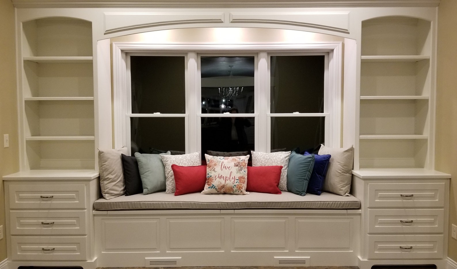 Custom Window Seat Cushion With Cording Custom Bench Cushion Etsy