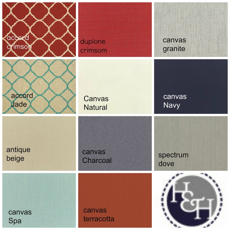 Custom Outdoor Sunbrella Cushion Covers Chair Pad Outdoor Etsy