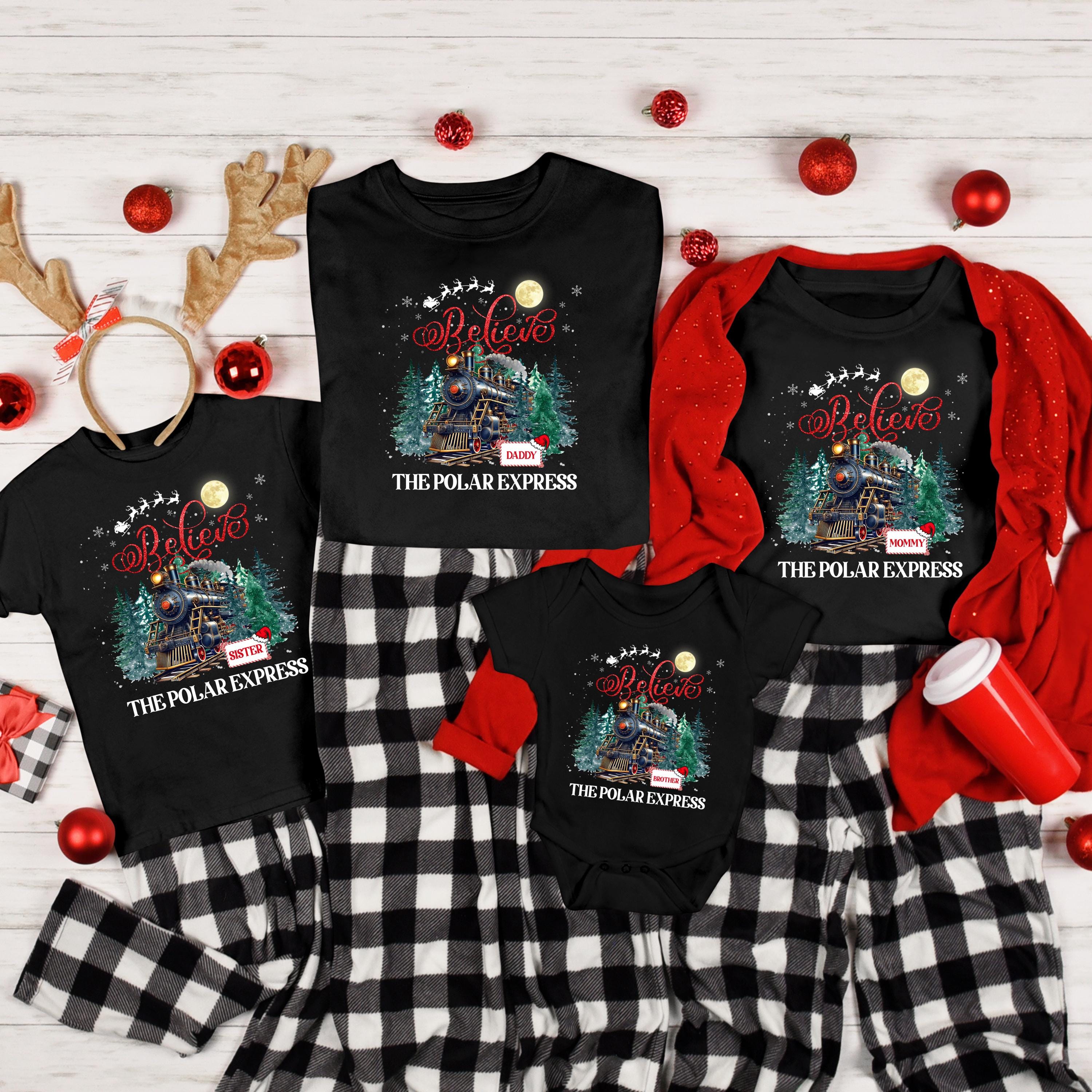 Red Polar Express Pajamas