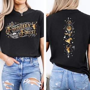 Comfort Colors® Forbidden Forest Shirt, Bookish Comfort Colors Shirt, National Park Wizard Shirt, Wizarding School T-Shirt, HP Inspired Tee