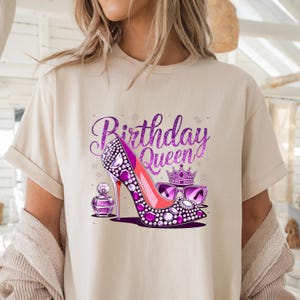 Birthday Queen Shirt, Queen Shirt, Party Girl, Birthday Gift Shirt, Its My Birthday Shirt, Birthday Queen, Cute Women&#39;s shirt, mother&#39;s day