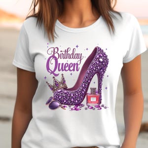 Birthday Queen Shirt,Birthday Queen,Birthday Tshirt,Birthday Gifts,Birthday Women T-Shirt,Graphic Clothing,Birthday Party Shirt,Party Gifts