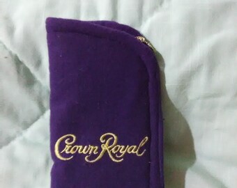 Crown Royal Soft Eye Glass Case