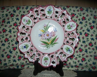 Vintage RCCL Portugal Plate with cut out