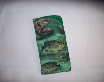 Fish  Fabric Eye glass Case