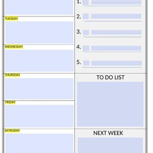 Digitaler Wochenmonatsplaner, digitale Wochennotizen, Wochenjournal, Goodnotes Planer, Notability Planner, IPad Planner, 24 Seiten,