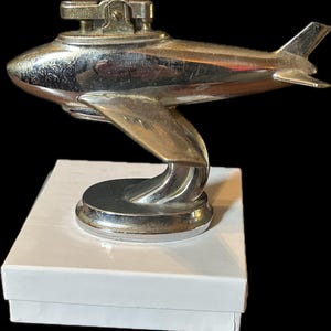 Vintage Omscolite Airplane Table Lighter