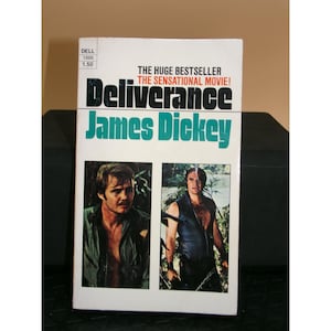 Deliverance by James Dickey Dell Paperback 1970s Vintage Book