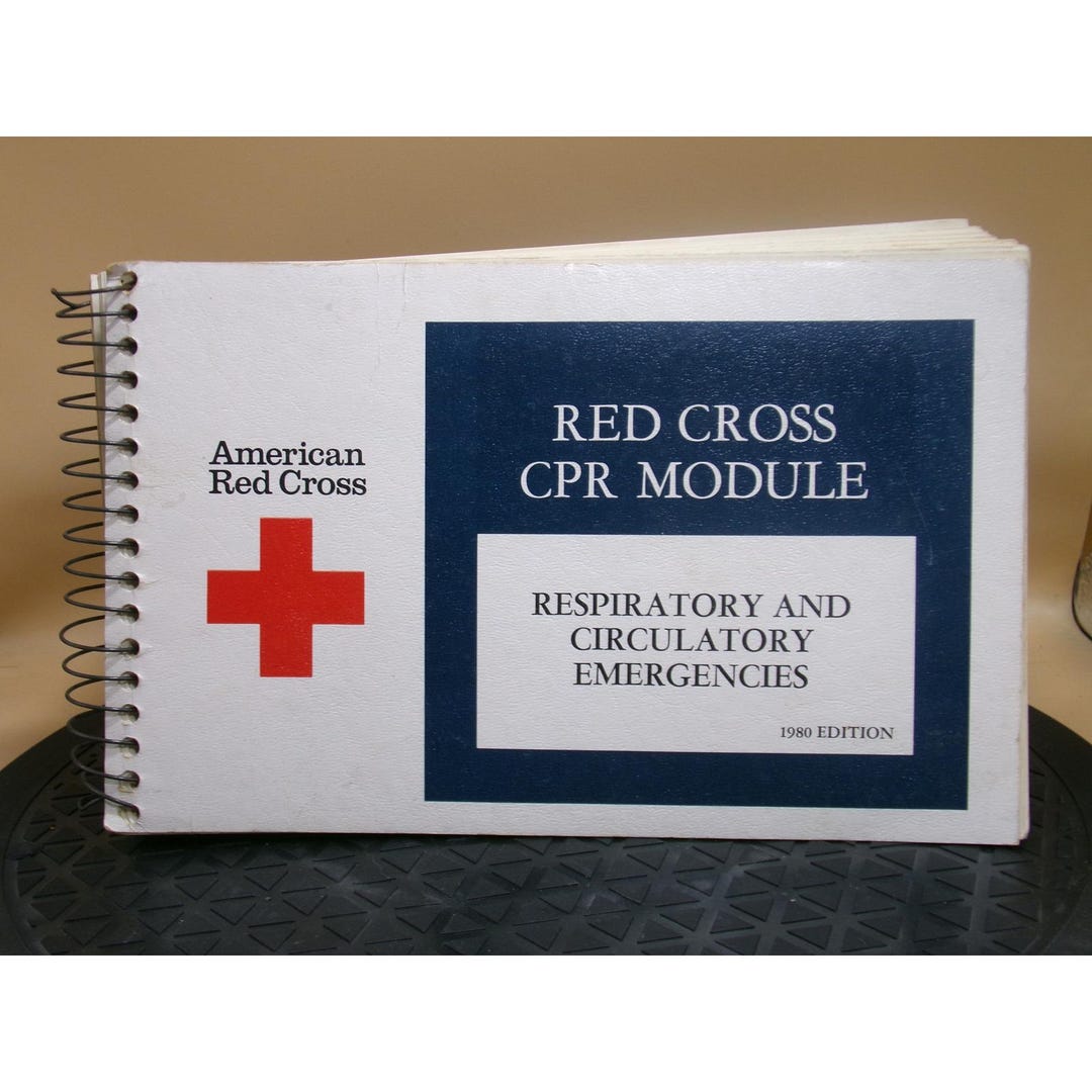 American Red Cross CPR Module Respiratory & Circulatory 1980 Training ...