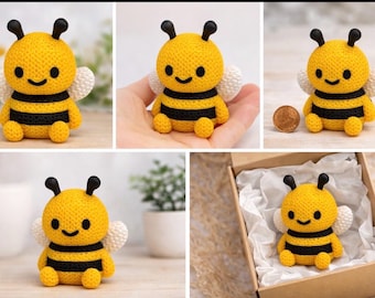 Crochet bee
