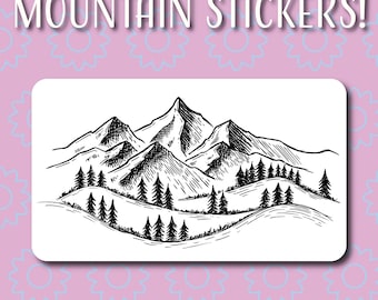 Mountain Adventure Decal/ Bumper Stickers