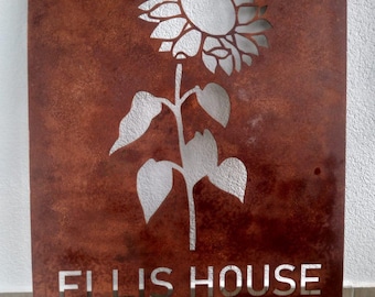 metal rust sign,corten steel sign,corten barn sign,corten name sign,corten steel house,metal sign rust,corten laser cut,custom metal rust