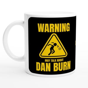 Dan Burn-mugg - Newcastle United - Carabao Cup-final 2025 - 313 ml - diskmaskins- och mikrovågssäker bild 6