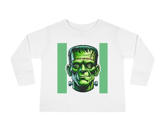 Toddler Tee - Frankenstein Halloween Design