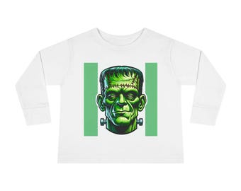 Toddler Tee - Frankenstein Halloween Design