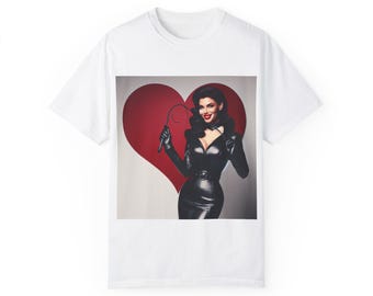 Unisex plaggfärgad t-shirt