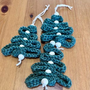 Gehaakt kerstboomornament