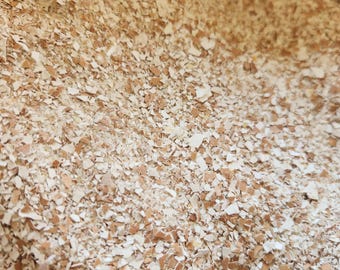 8 oz gemalen eierschalen: natuurlijk calciumsupplement voor huisdieren