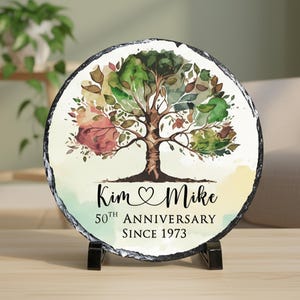 Personalized  Anniversary Gift For Couple,Custom Wedding Memory Stone,Custom Love Plaque, Anniversary Plaque,Wedding Gifts,Gifts for Husband