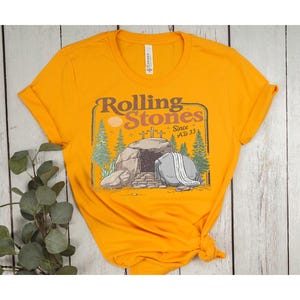 Rolling Stones Since AD 33 Iron on, Easter Christian Empty Tomb DTF Print, Jesus Christian Ready To Press, Vintage Religious Heat Transfer bild 12