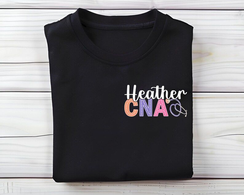 Retro Personalized CNA Nurse Ready to Press, Certified Nursing ...