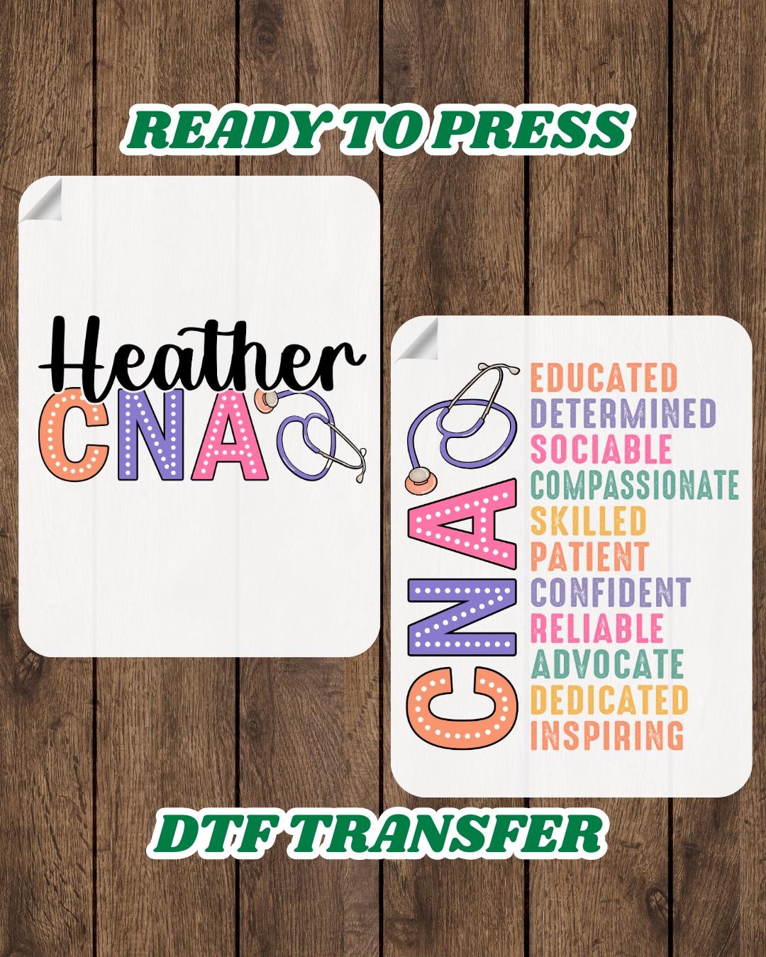 Retro Personalized CNA Nurse Ready to Press, Certified Nursing ...