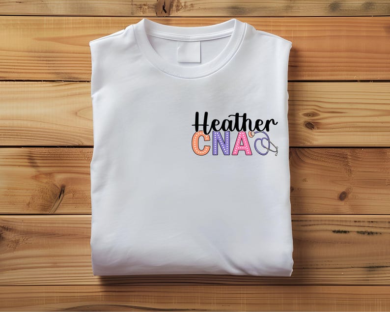 Retro Personalized CNA Nurse Ready to Press, Certified Nursing ...