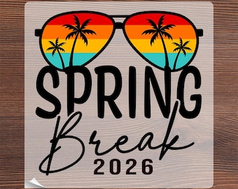 Family Spring Break Iron on, Beach Crew 2026 Ready To Press, Family Trip Heat Transfer, Girls Trip DTF, Friends Matching Summer Vacation DTF