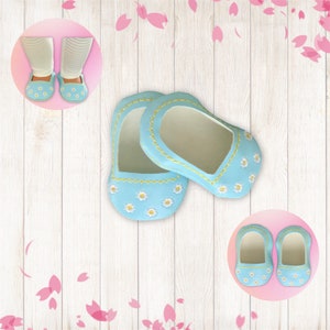 18 Inch Slip On Daisy Doll Shoes|Baby Doll Shoes|18” Doll Shoes|Sneaker Doll Shoes