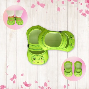 18 Inch Frog Doll Shoes|Baby Doll Shoes|18” Doll Shoes|Sneaker Doll Shoes