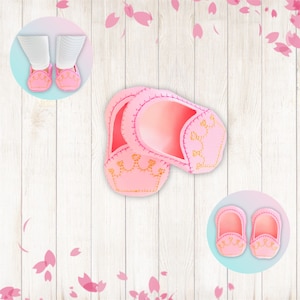 18 Inch Crown Slip On Doll House Shoes|Baby Doll Shoes|18” Doll Shoes|Sneaker Doll Shoes
