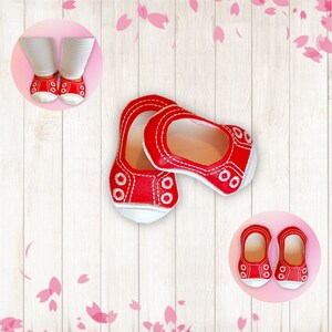 18 Inch Red Doll Shoes|Baby Doll Shoes|18” Doll Shoes|Sneaker Doll Shoes