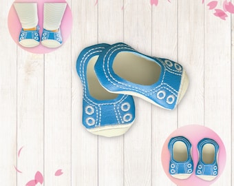 Blue Sneaker Doll Shoes | 18 Inch Doll Accessories