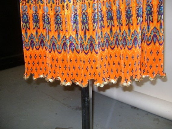 1970's Gypsy Coin Dress - image 3