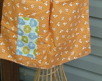 Oranges and Mint Half Apron