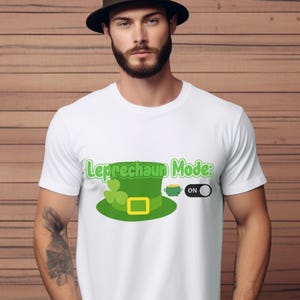-shirt Leprechaun de la Saint-Patrick | T-shirt Lucky Irish Humour pour homme et femme | Cadeau amusant pour la Saint-Patrick