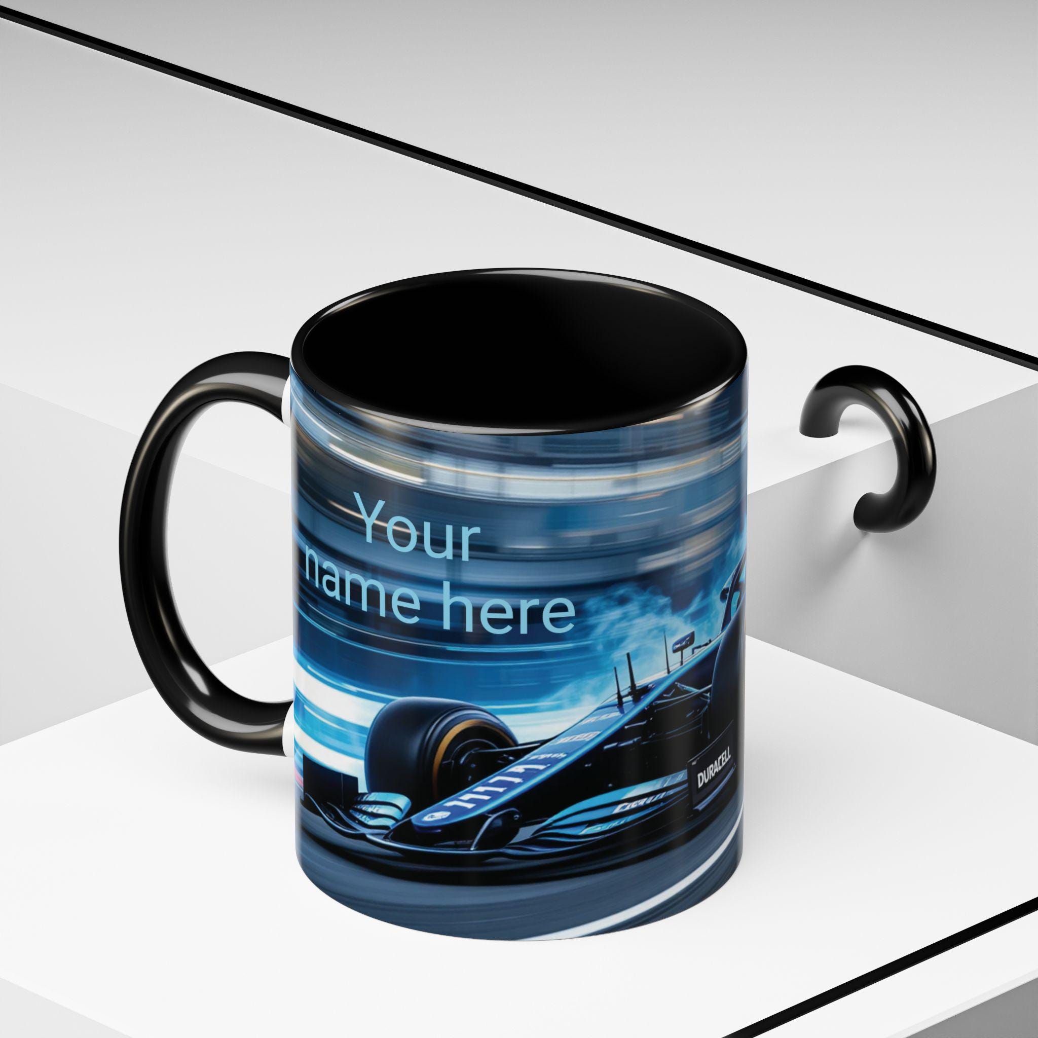 Tazza In Ceramica Nera Con Calendario Gare Formula 1 2025, Circuito Internazionale, Regalo Per Appassionati F1