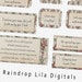 Scripture Verse Labels and Tags Printable, Hannah Vintage Collection - Etsy
