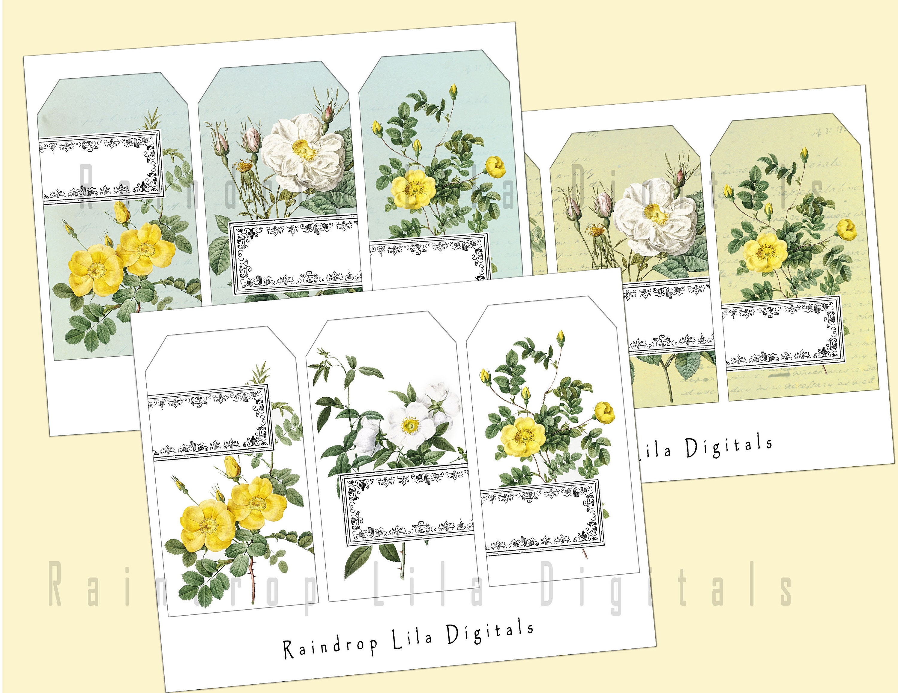 Dreams of Spring Ephemera Digital Printable for Junk | Etsy