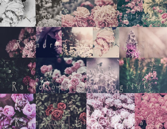 Junk Journal Flowers in Sky Junk Journal Flowers in Sky