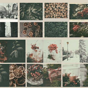 10 Weihnachtsästhetische 4x6-Minifotos