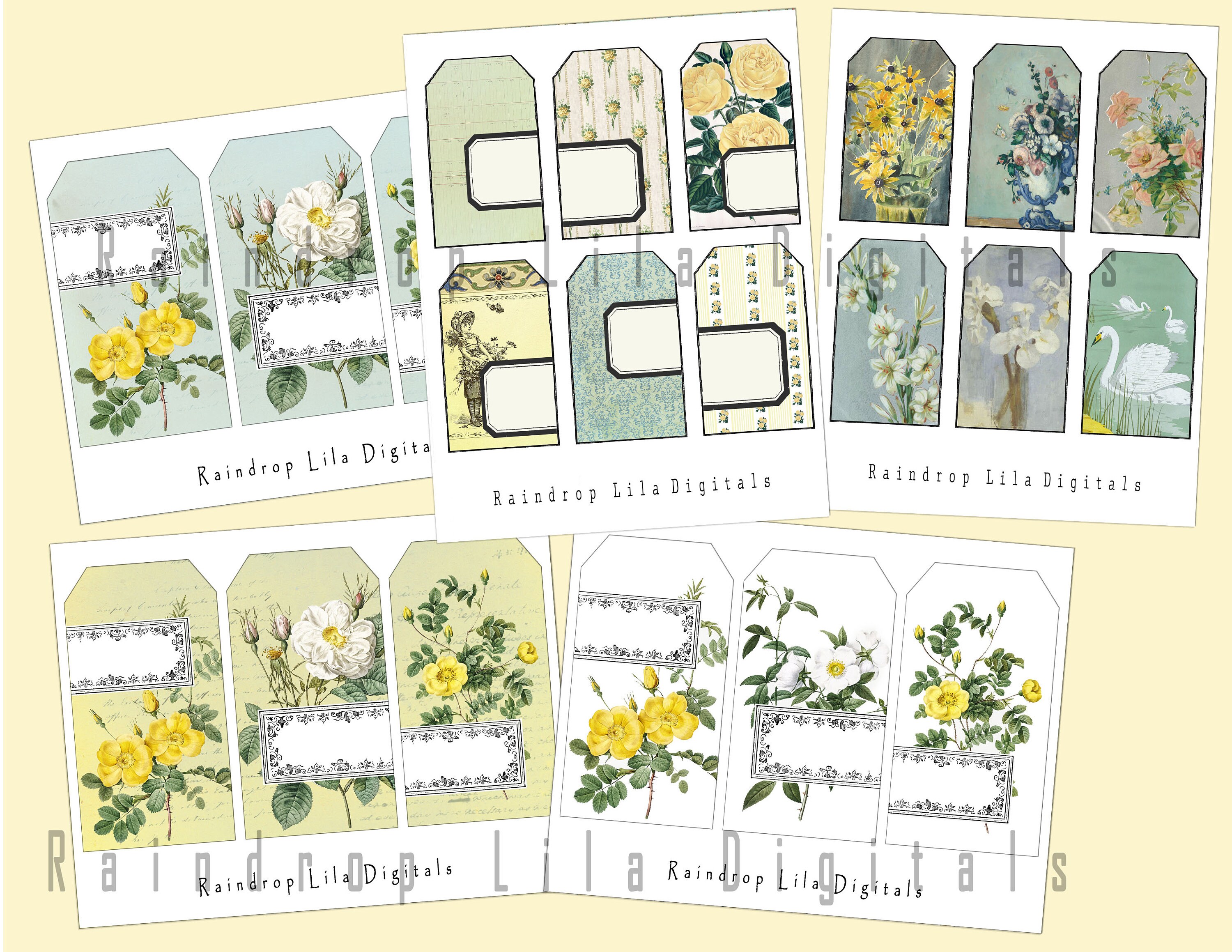 Dreams of Spring Ephemera Digital Printable for Junk | Etsy